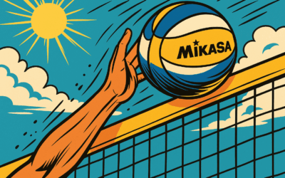 Sommertreninger i sandvolleyball